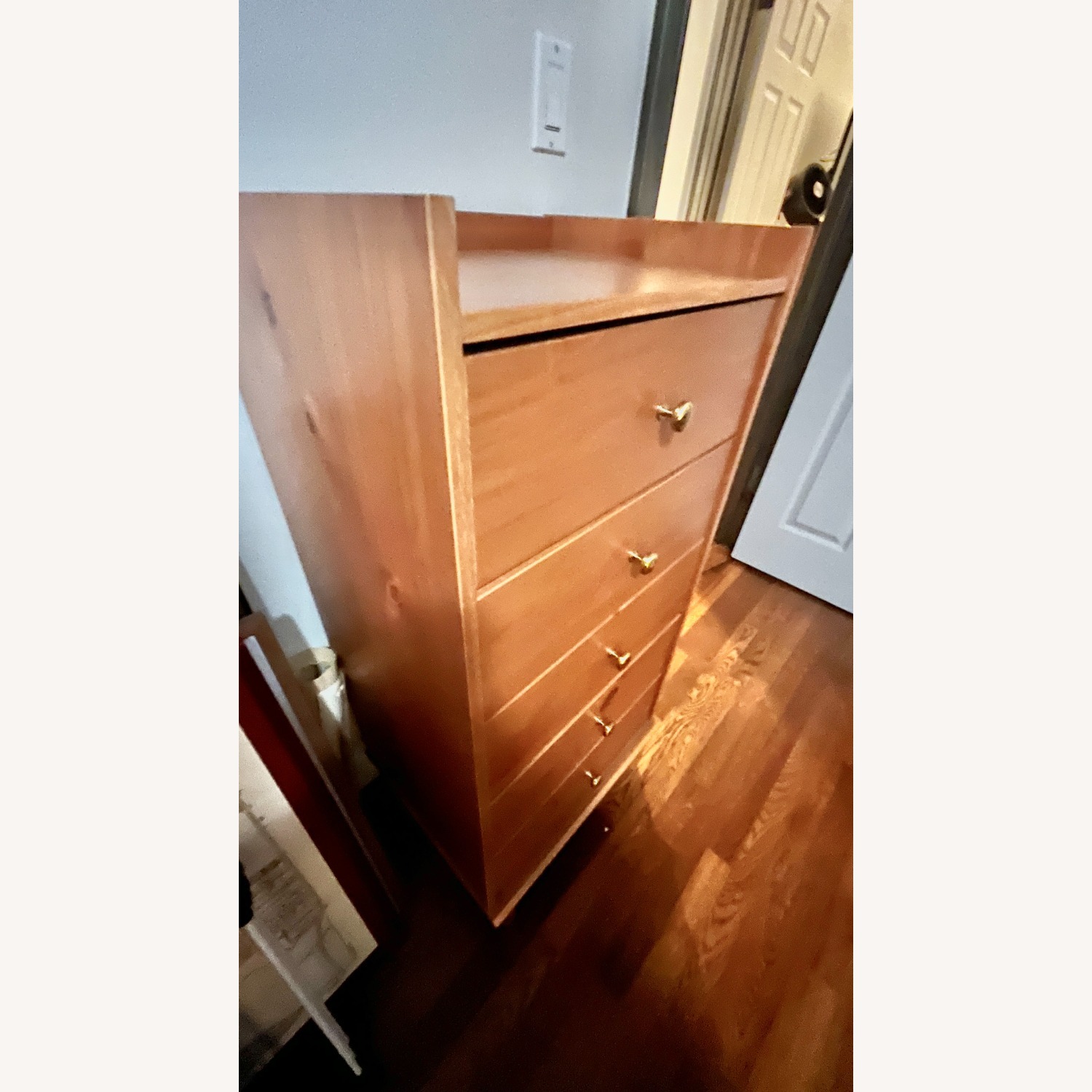 Wayfair Wade Logan Light Brown Wood Dresser - image-4
