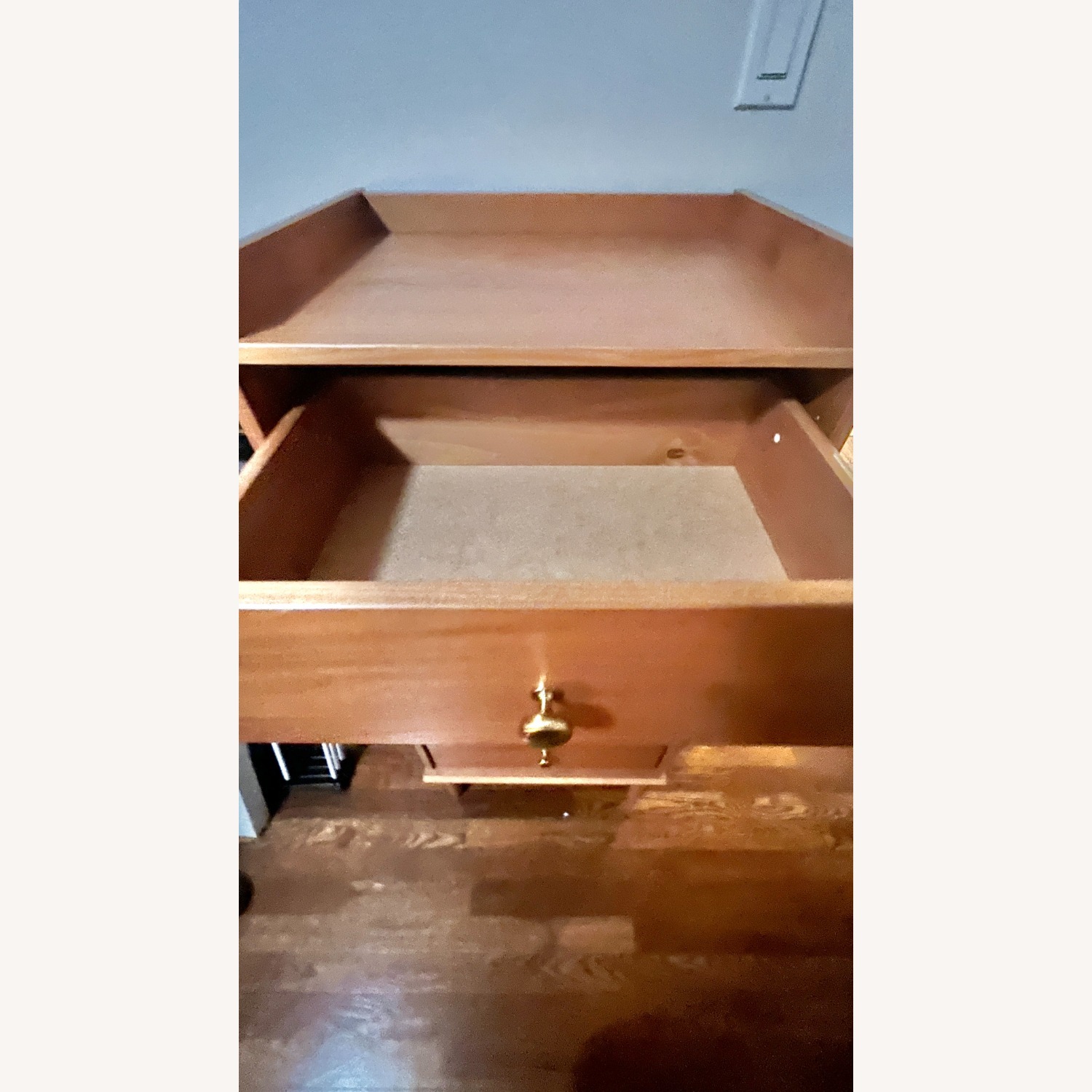 Wayfair Wade Logan Light Brown Wood Dresser - image-3