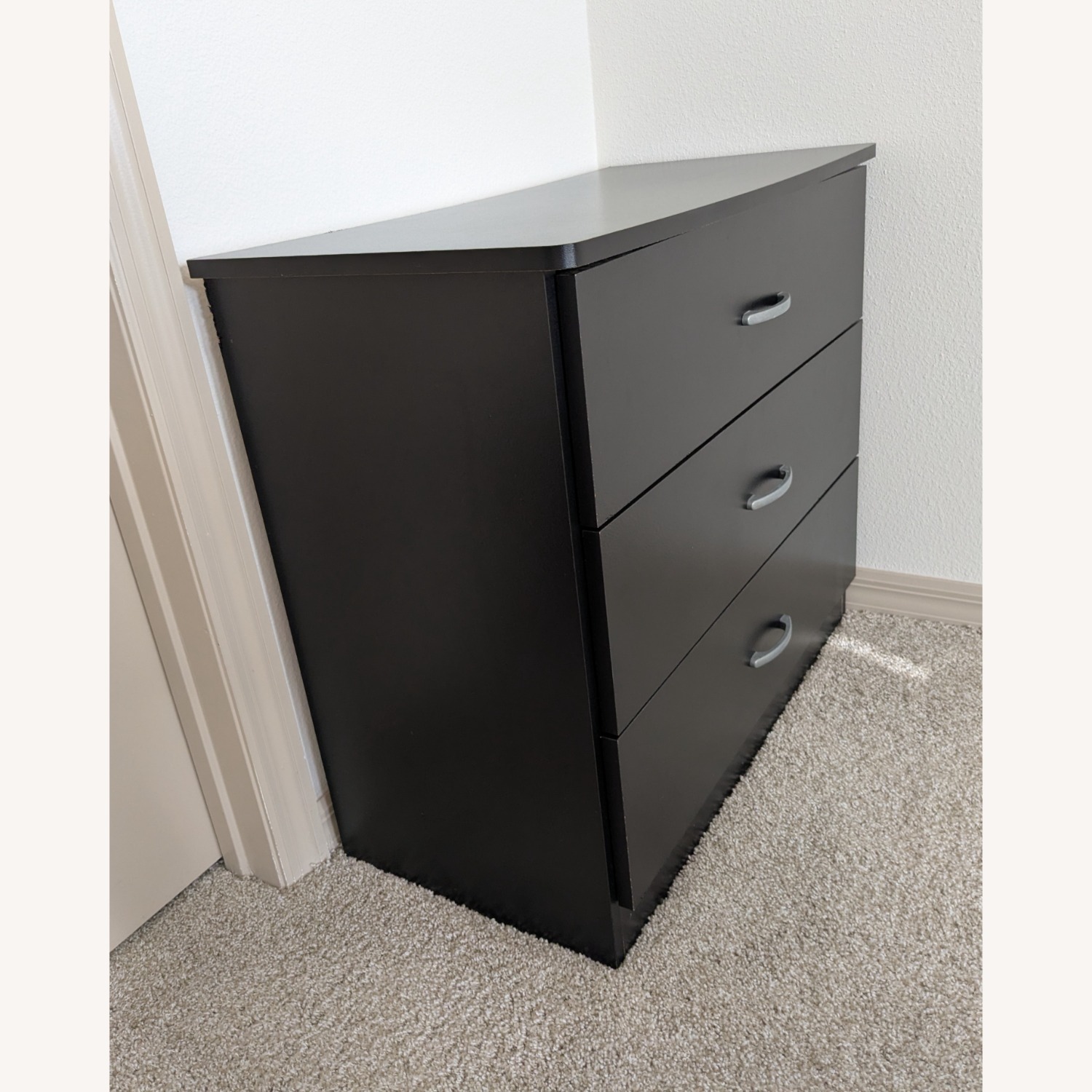 Small Black Dresser - image-1