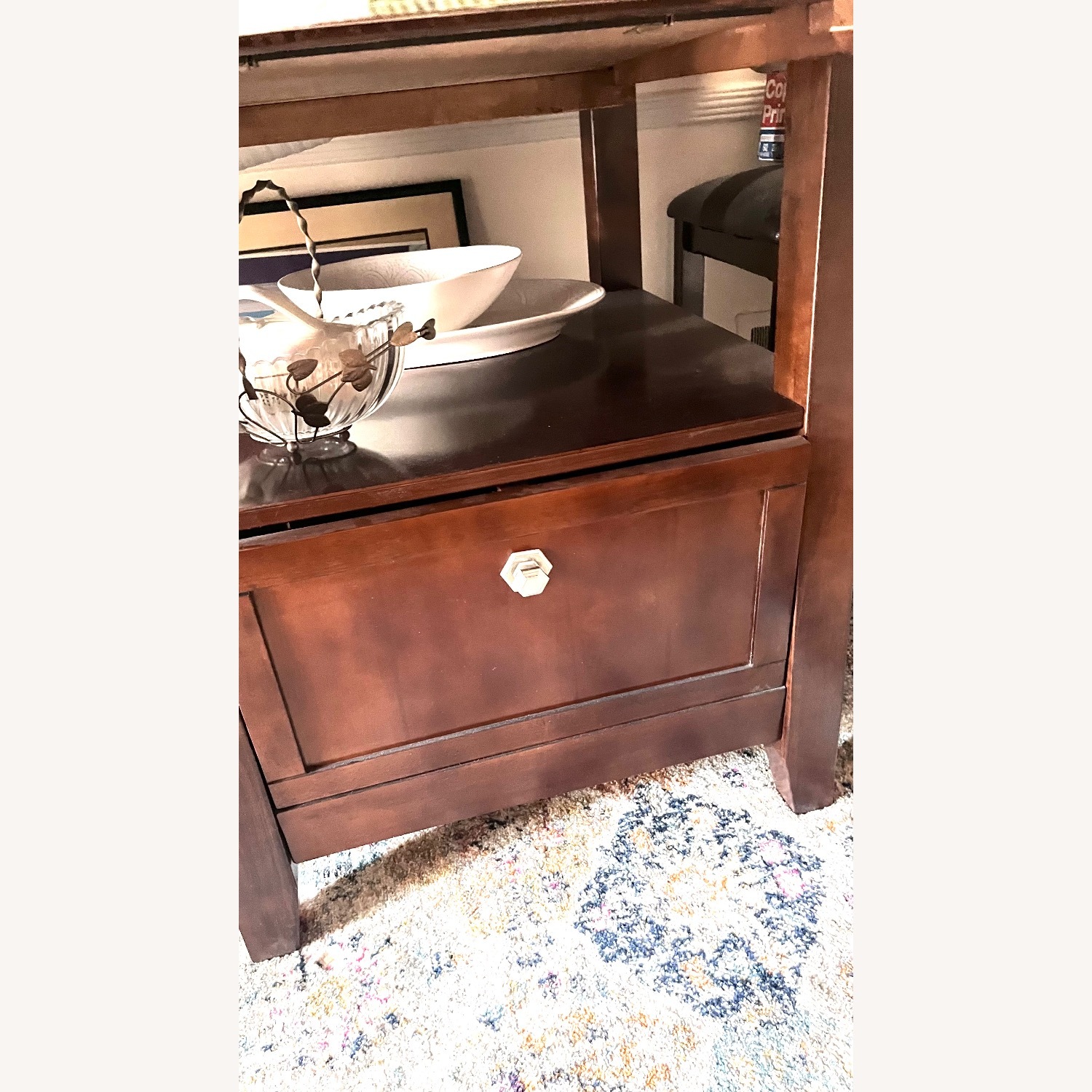 Bob's Discount Furniture Dark Brown Dining Set - image-4