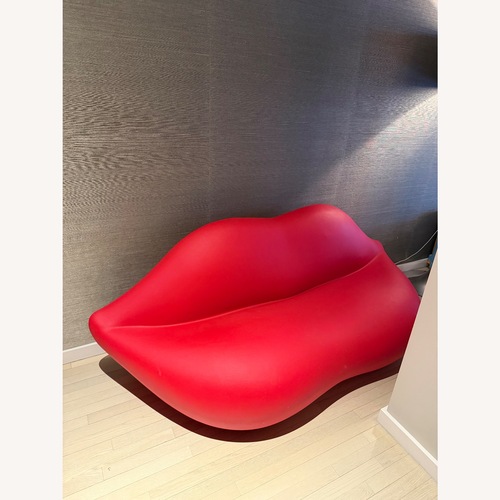 Used Red Resin 2 Seater Sofa for sale on AptDeco