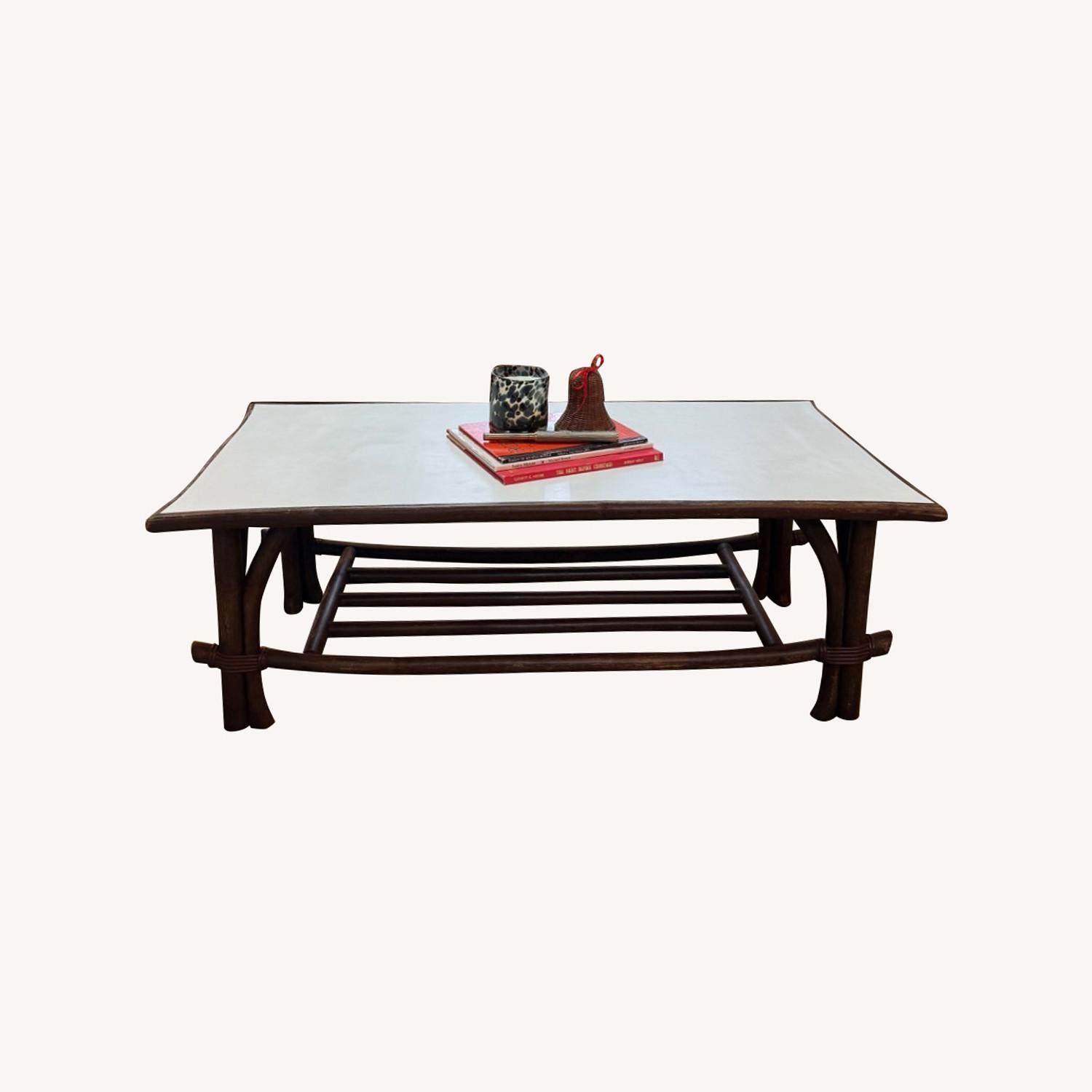 Vintage/Antique Finds Dark Brown Coffee Table - image-0