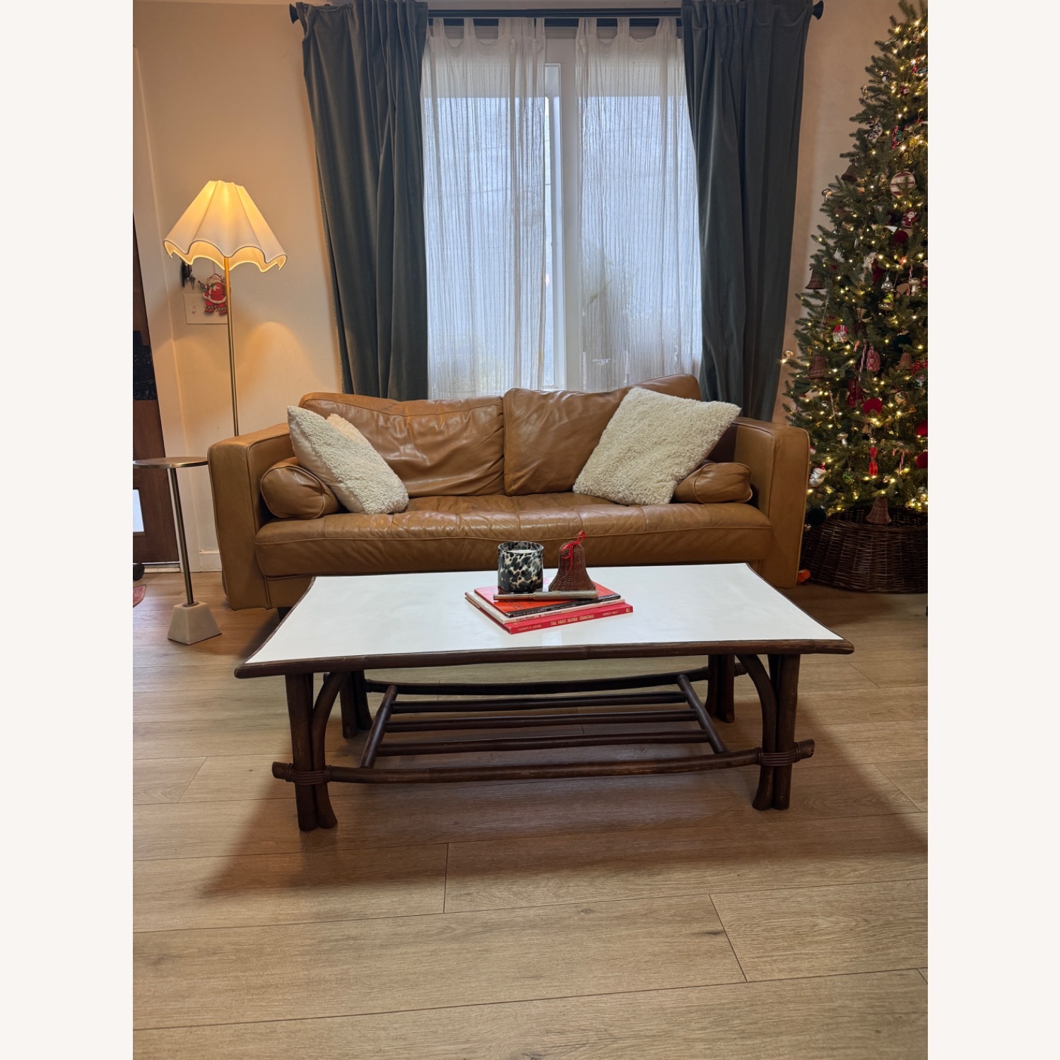 Vintage/Antique Finds Dark Brown Coffee Table - image-0