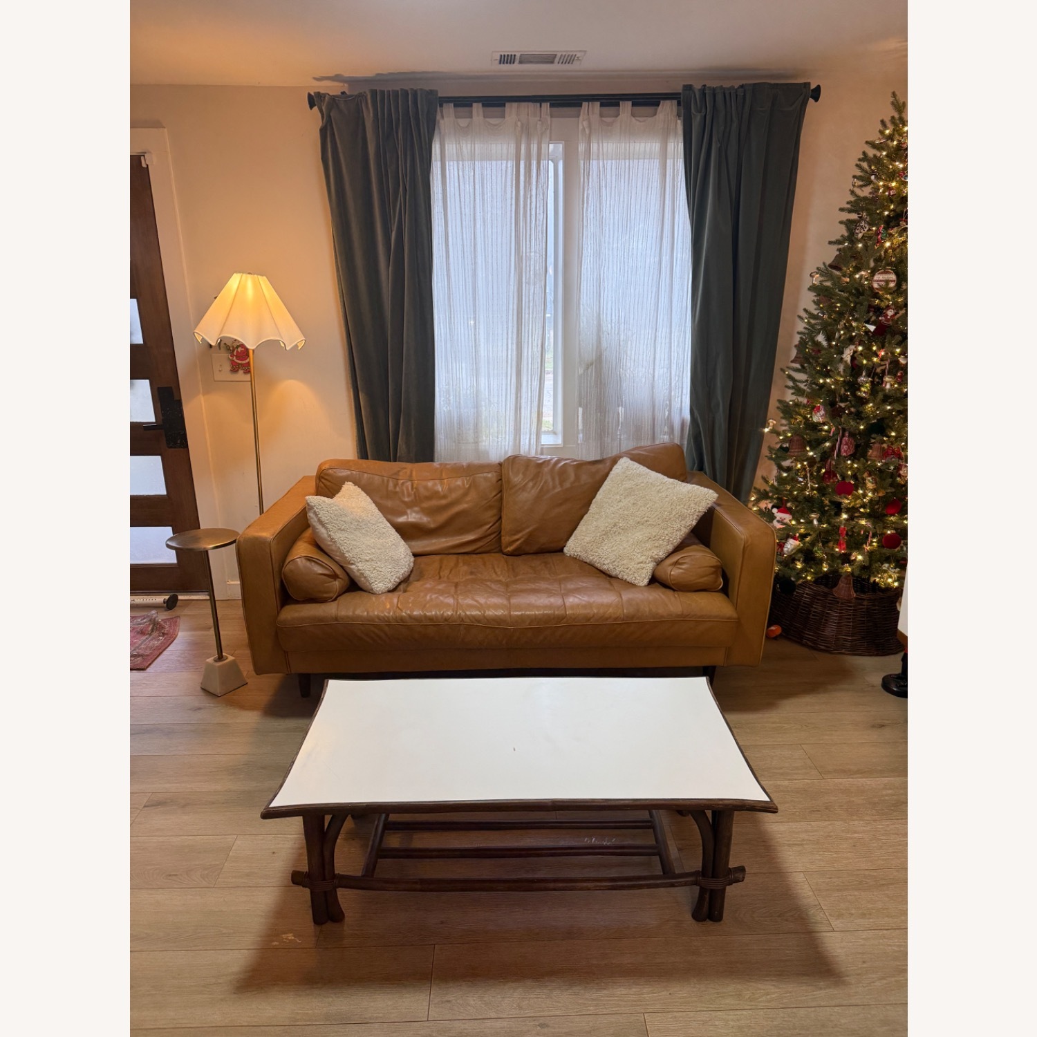 Vintage/Antique Finds Dark Brown Coffee Table - image-2