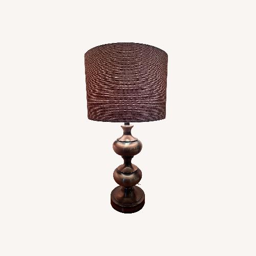Used Bob's Discount Furniture Dark Brown Table Lamps for sale on AptDeco