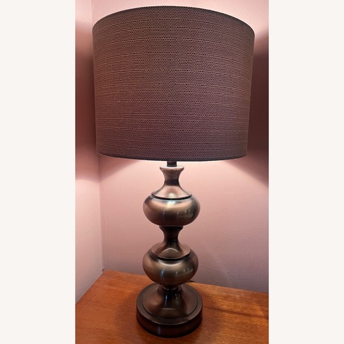 Used Bob's Discount Furniture Dark Brown Table Lamps for sale on AptDeco