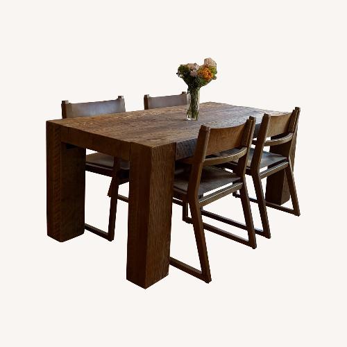 Used Reclaimed Beam Dining Table for sale on AptDeco