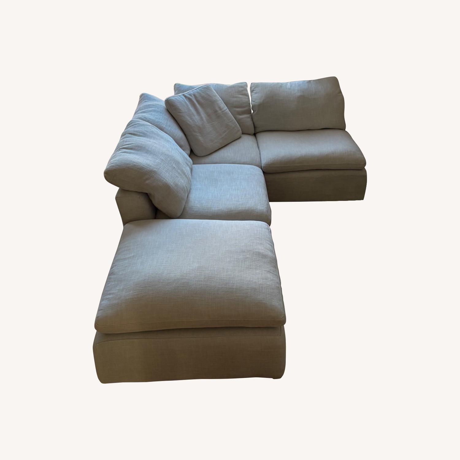 Restoration Hardware Custom-made Cloud Sofa - image-0