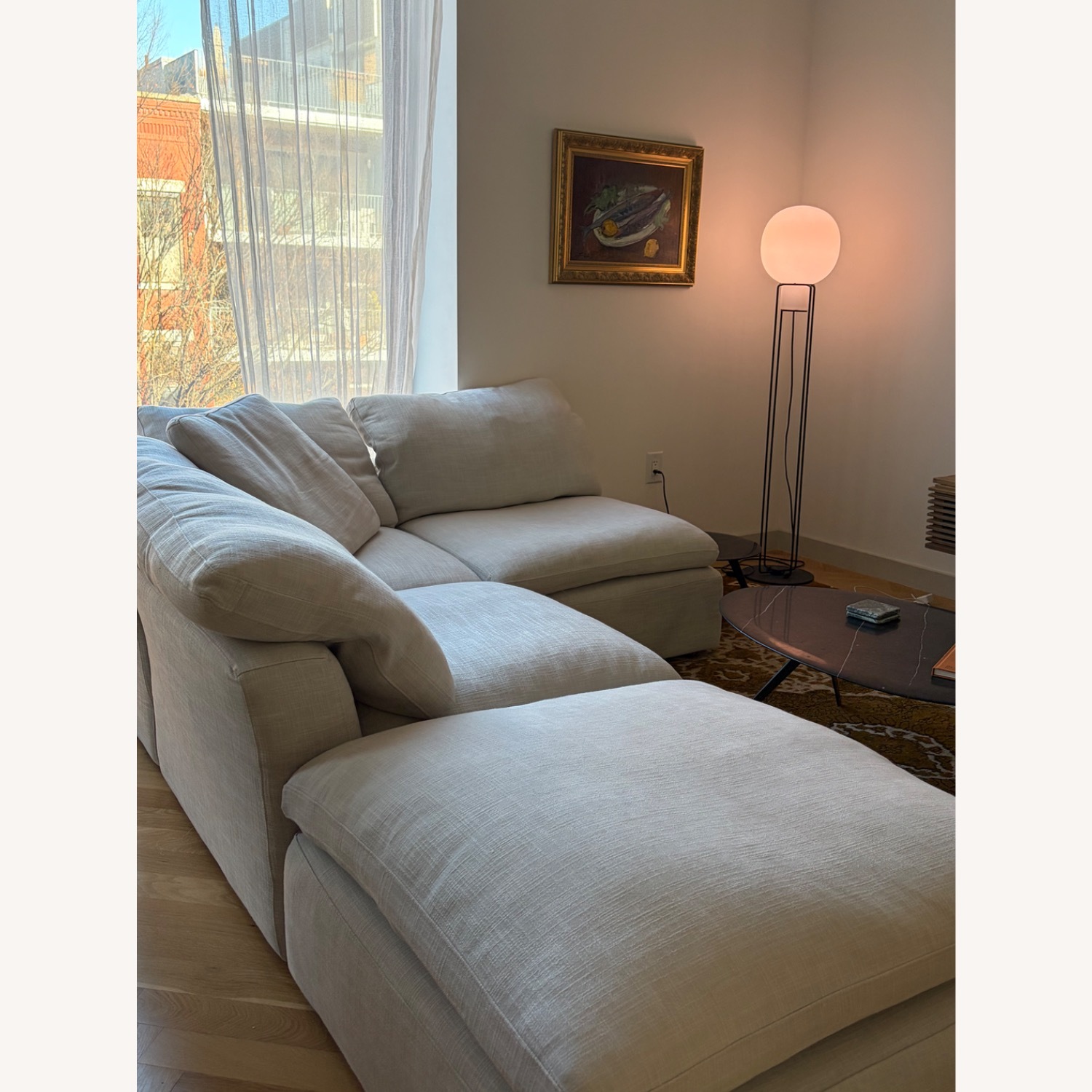 Restoration Hardware Custom-made Cloud Sofa  - image-1