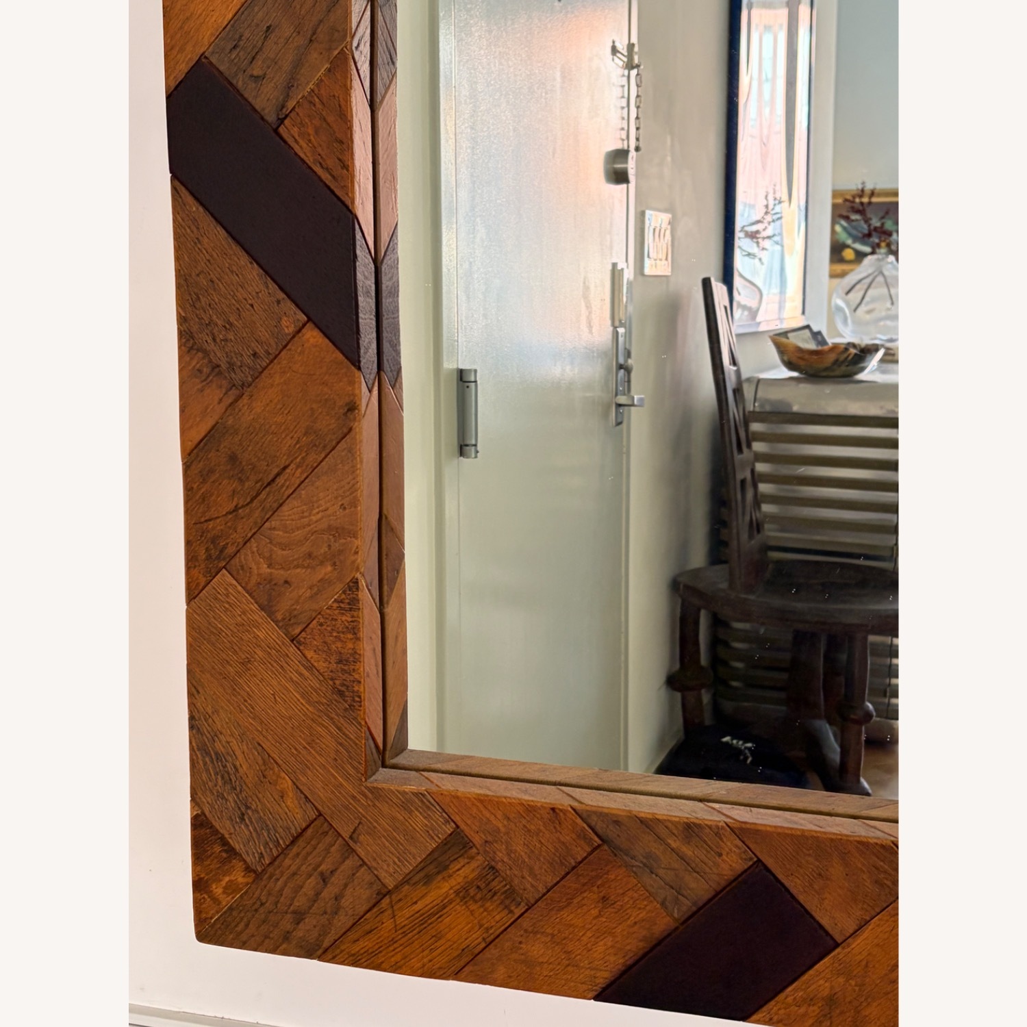 Custom Reclaimed Wood Mirror - image-2