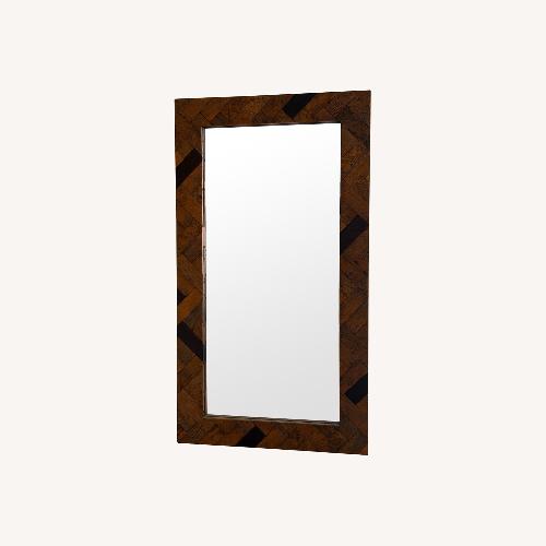 Used Custom Reclaimed Wood Mirror  for sale on AptDeco
