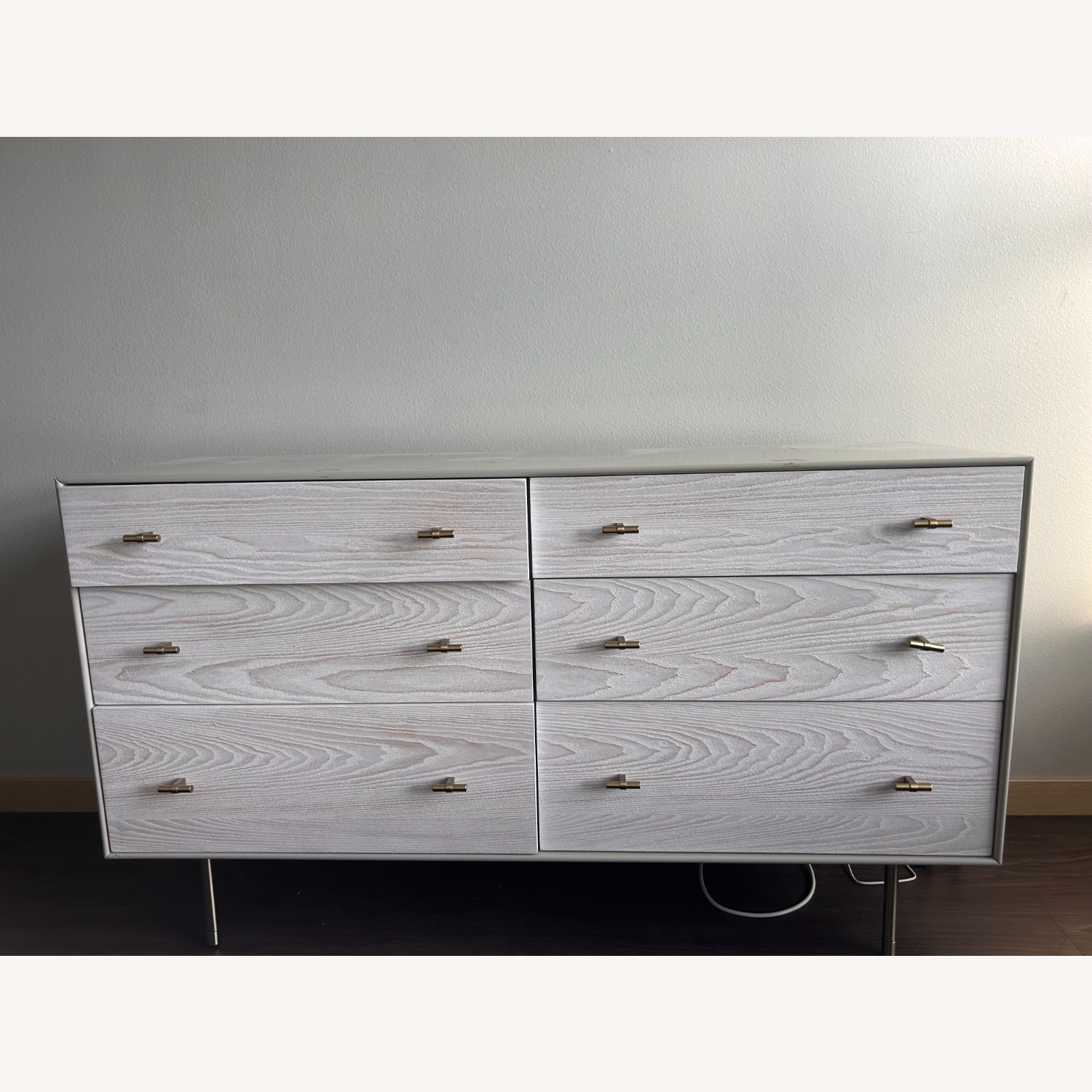 West Elm Kids Modernist 6-Drawer Dresser (56") - White - image-1