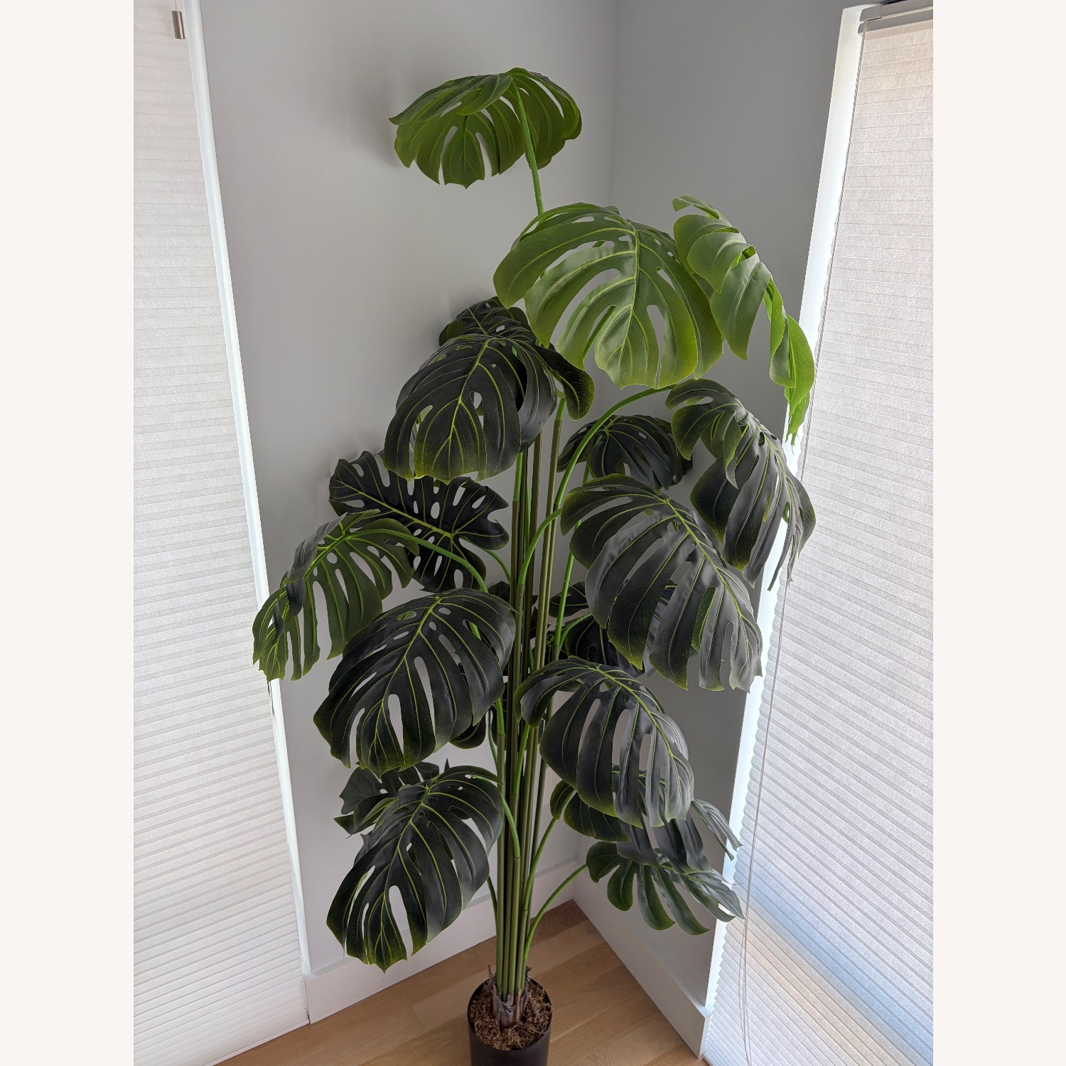 Artificial Monstera Plant Green Décor - image-4