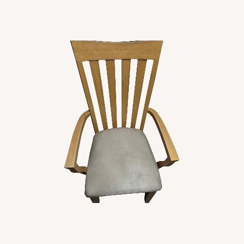 Used Harlem Furniture Inc Natural Wood Dining Table for sale on AptDeco