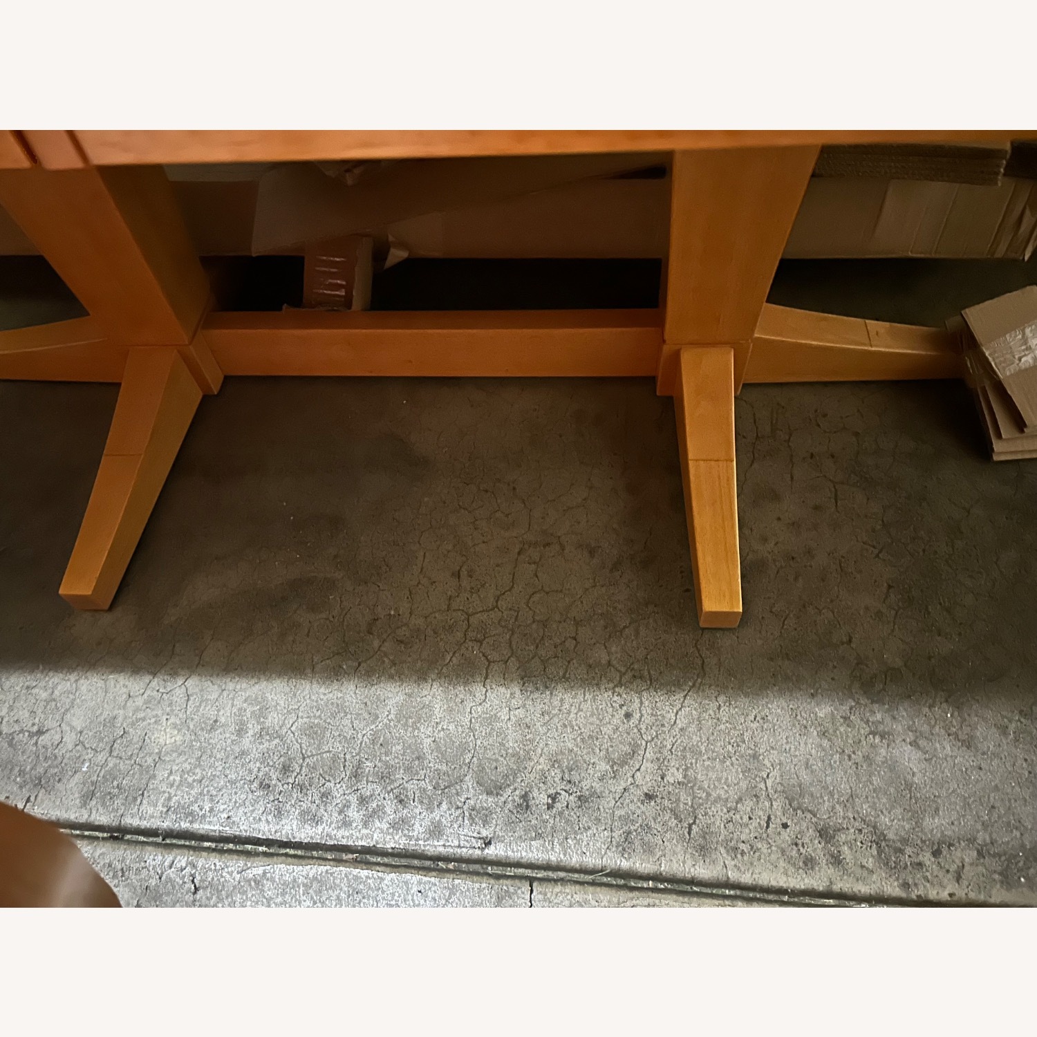 Harlem Furniture Inc Natural Wood Dining Table - image-2