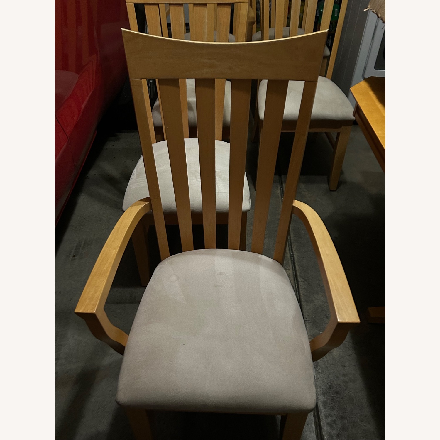 Harlem Furniture Inc Natural Wood Dining Table - image-3