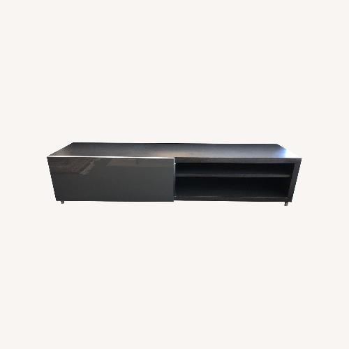 Used Ligne Roset Cineline Black Wood Media Storage for sale on AptDeco