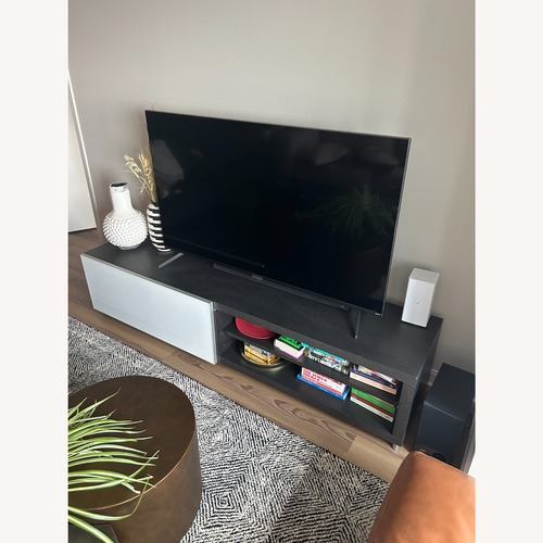 Used Ligne Roset Cineline Black Wood Media Storage for sale on AptDeco