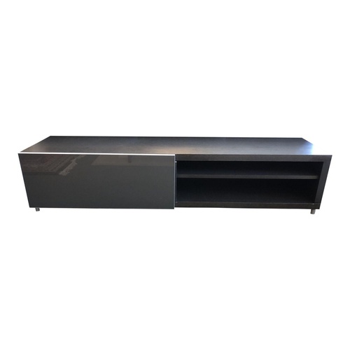 Used Ligne Roset Cineline Black Wood Media Storage for sale on AptDeco