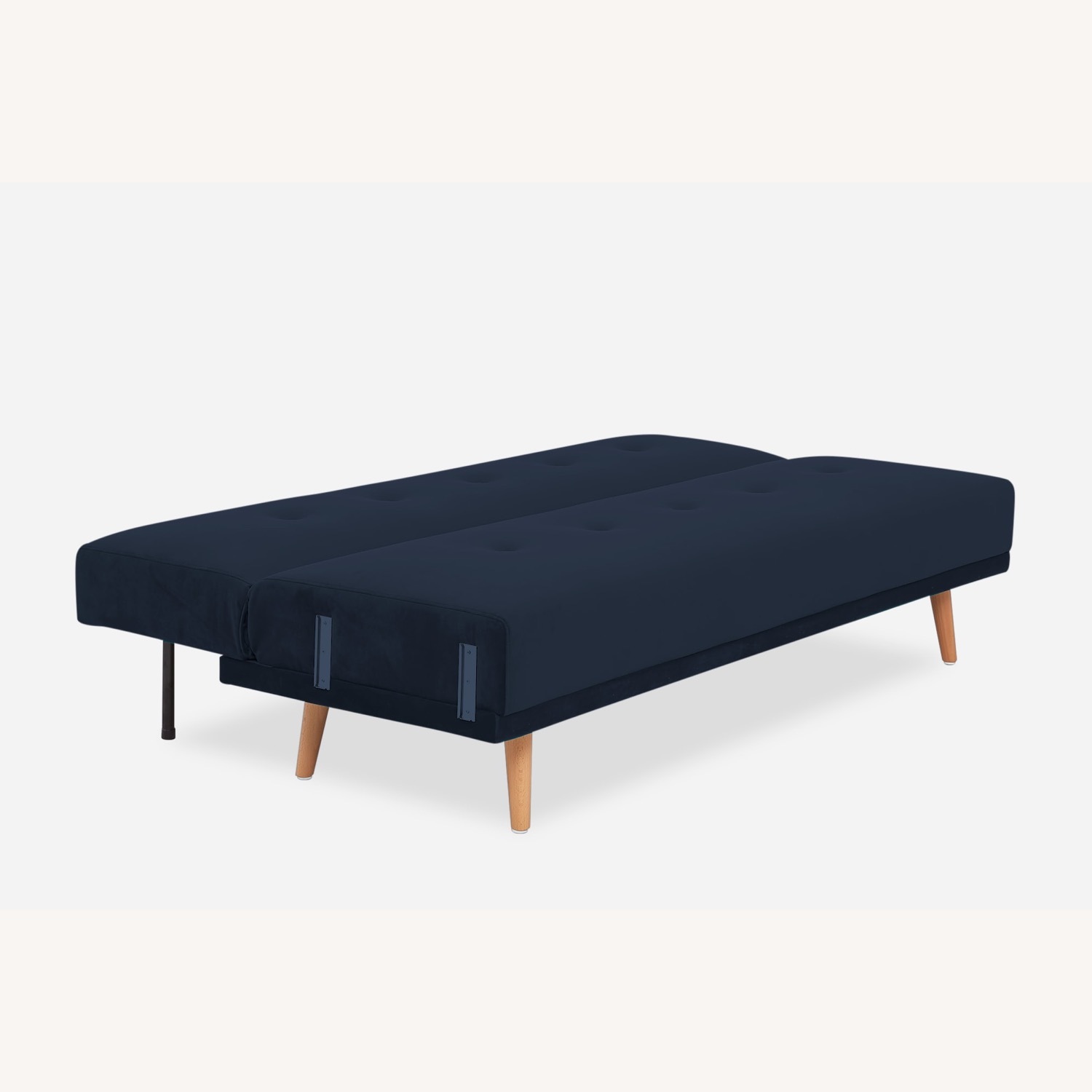 Castlery Blue Velvet Sleeper Sofa - image-5