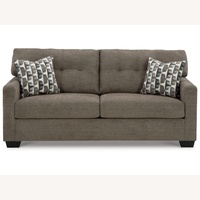 Ashley Furniture Light Gray Fabric 2 Seater Sofa