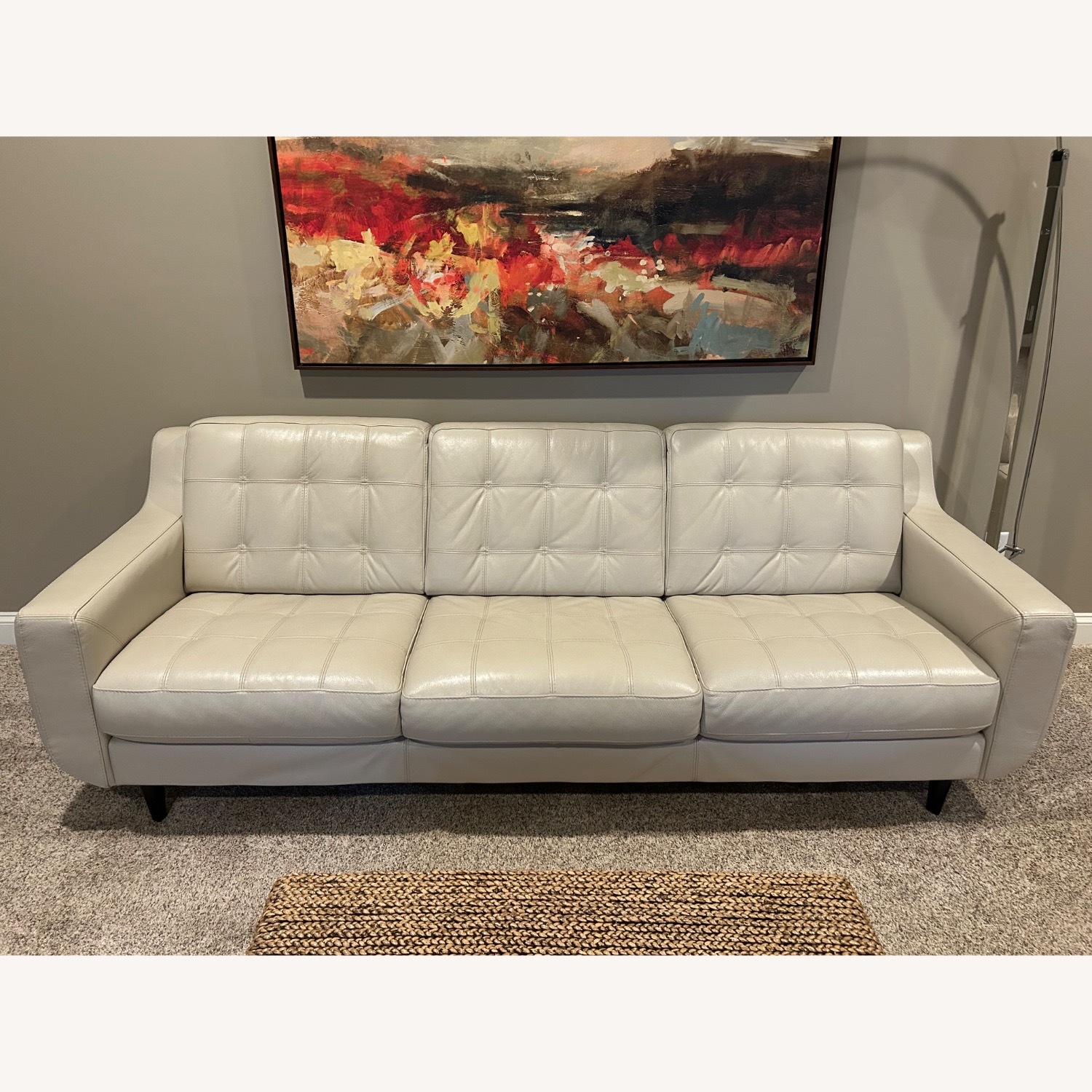 Haverty's Centennial Sofa (Pearl White) - image-1