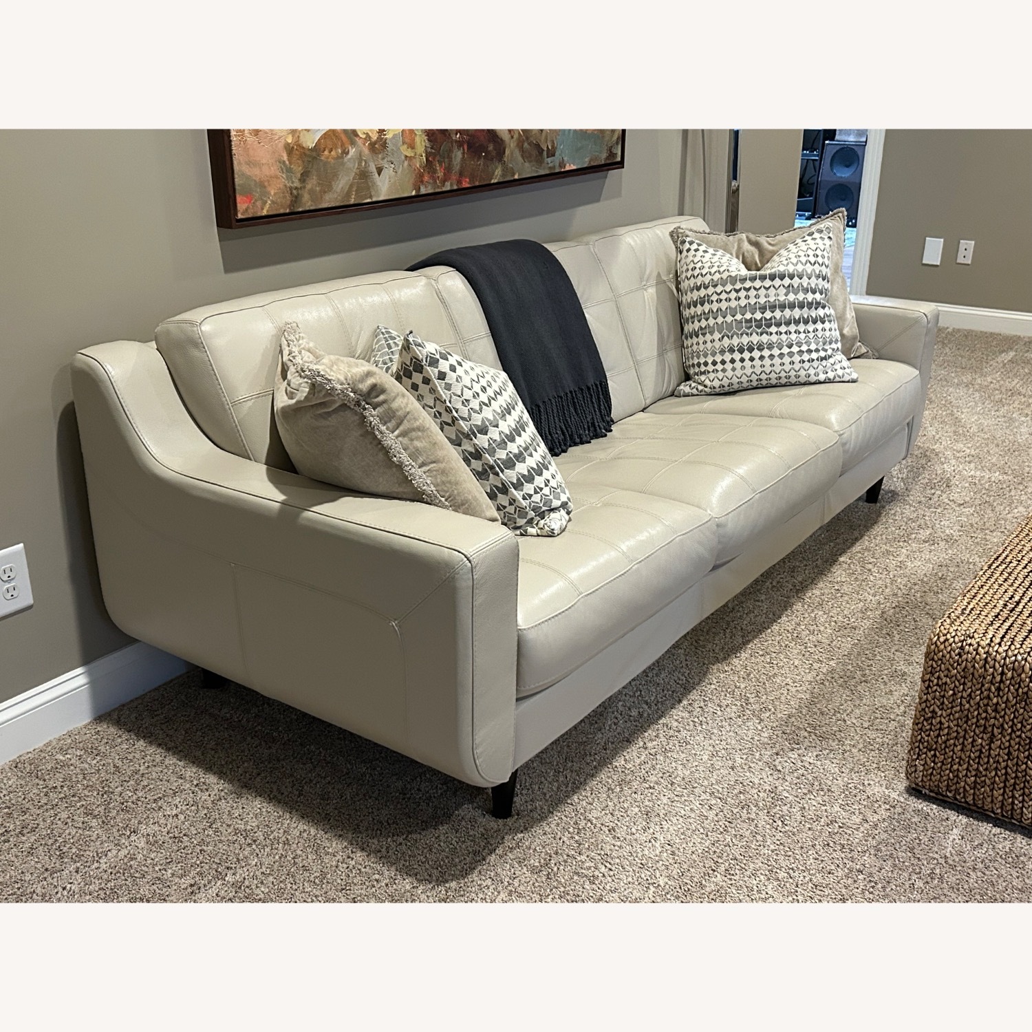 Haverty's Centennial Sofa (Pearl White) - image-3