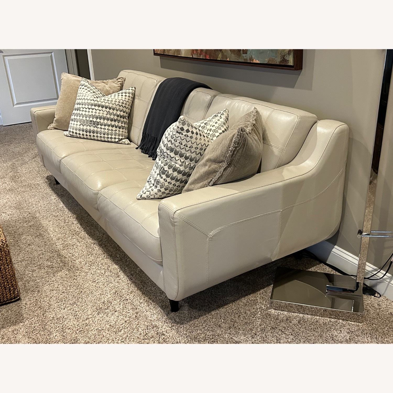 Haverty's Centennial Sofa (Pearl White) - image-2