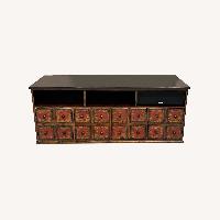 Solid Wood Media Storage Chest