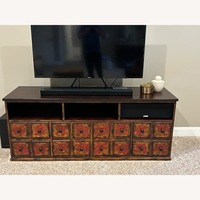 Solid Wood Media Storage Chest
