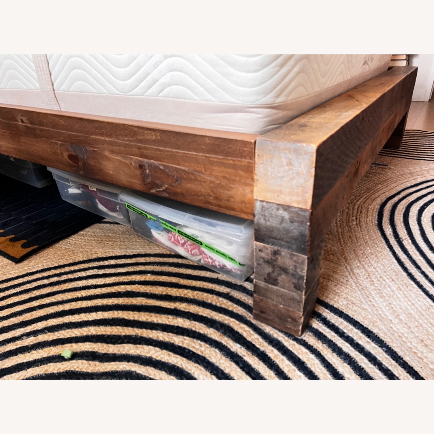 West Elm Emmerson Natural Wood Queen Bed - image-4