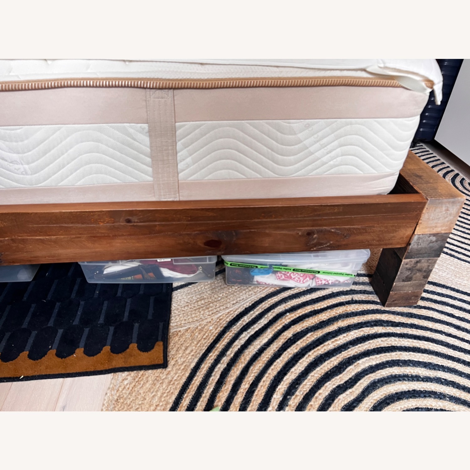 West Elm Emmerson Natural Wood Queen Bed - image-3