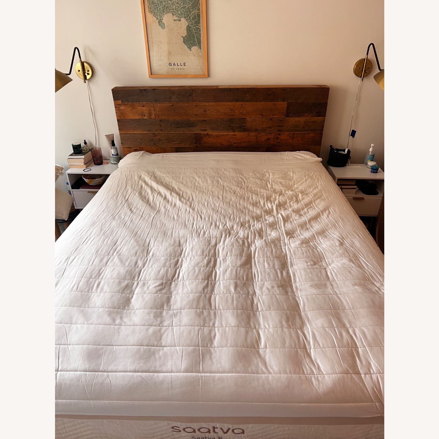 West Elm Emmerson Natural Wood Queen Bed - image-5