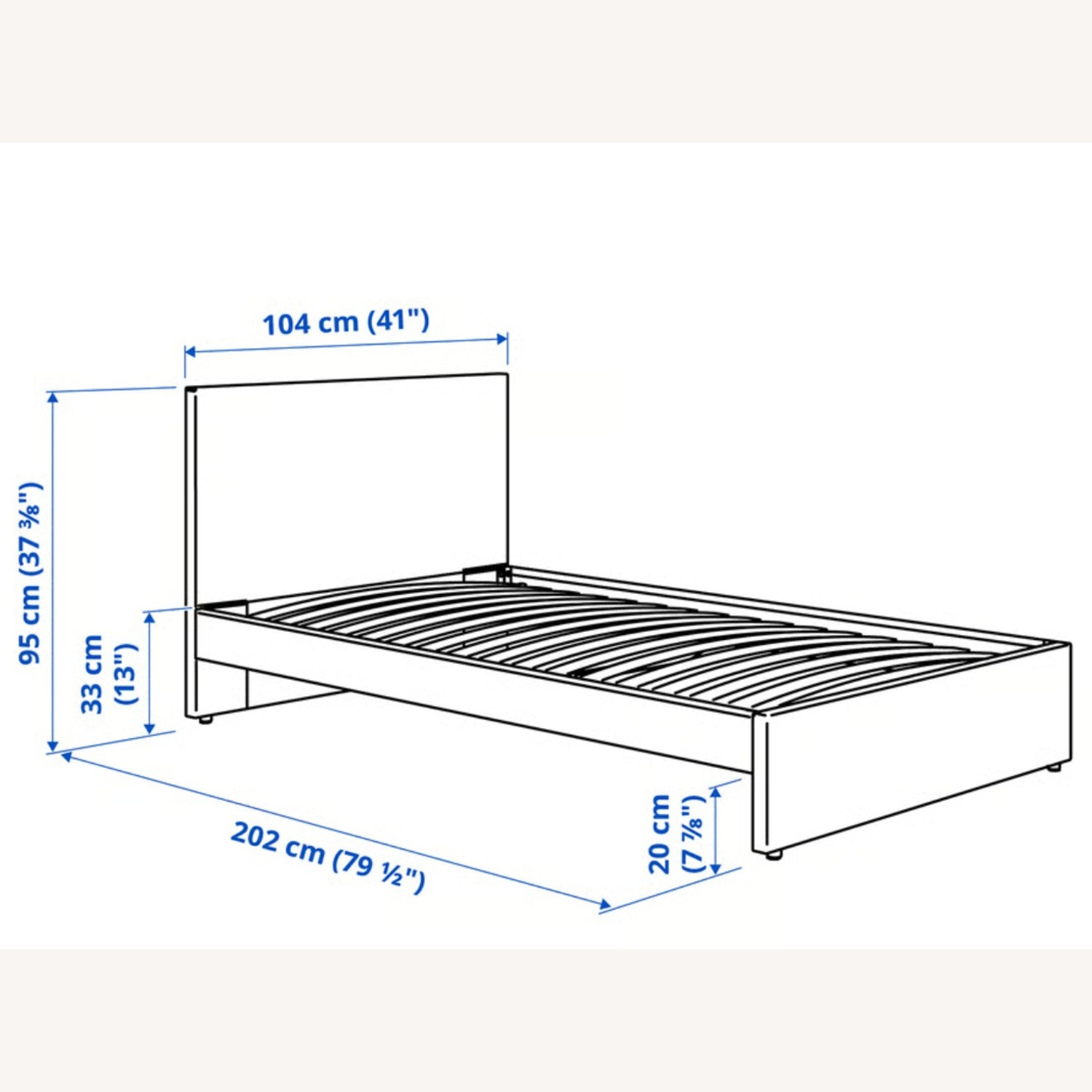 IKEA Gladstad Bed - image-3