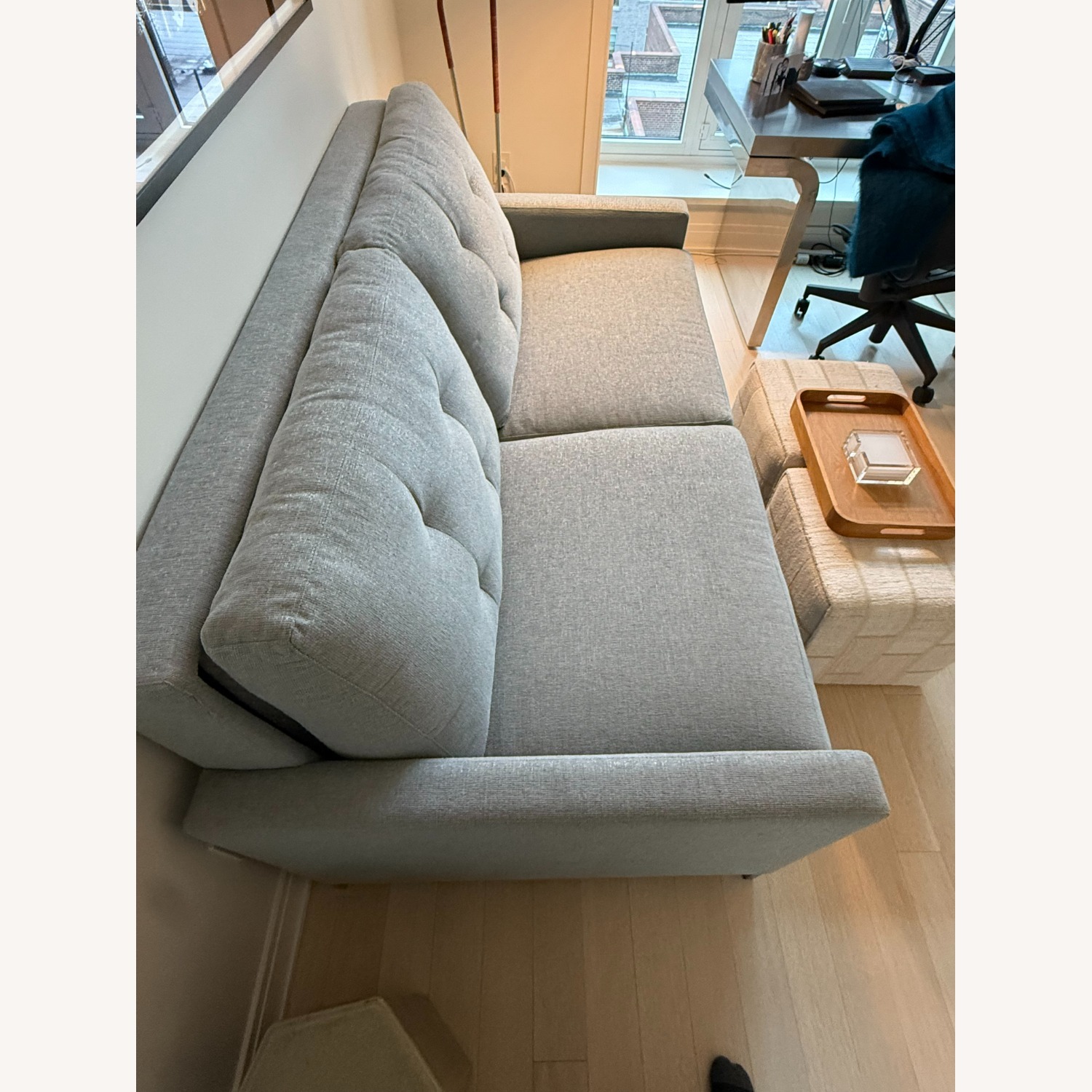 Crate & Barrel Bowen Sleeper Sofa - image-3