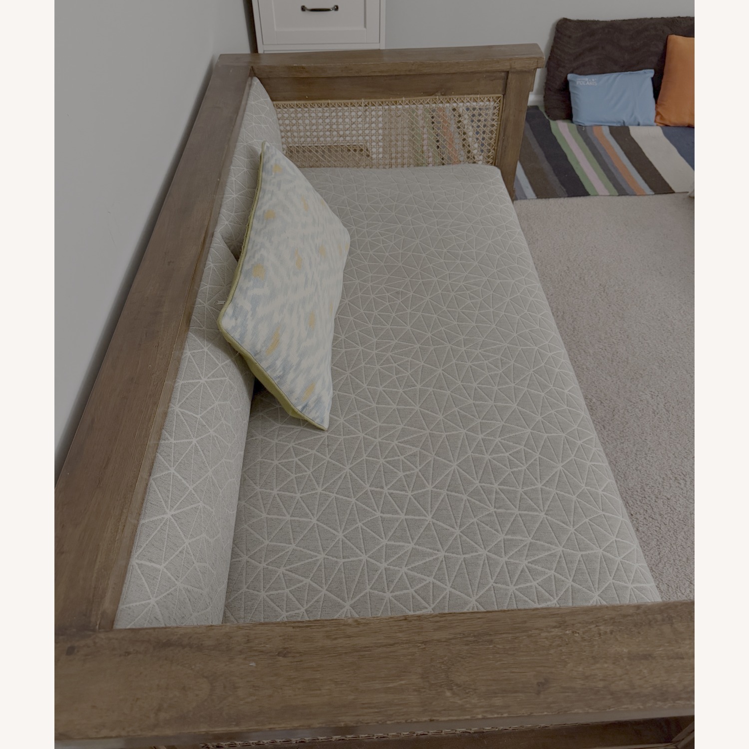 Vintage/Antique Finds Dark Brown 2 Seater Sofa - image-3