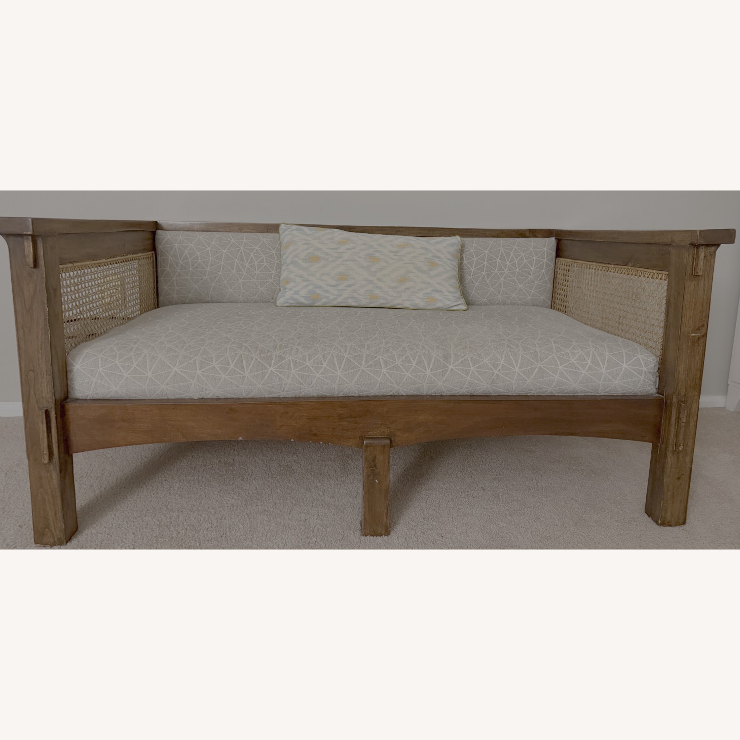 Vintage/Antique Finds Dark Brown 2 Seater Sofa - image-1