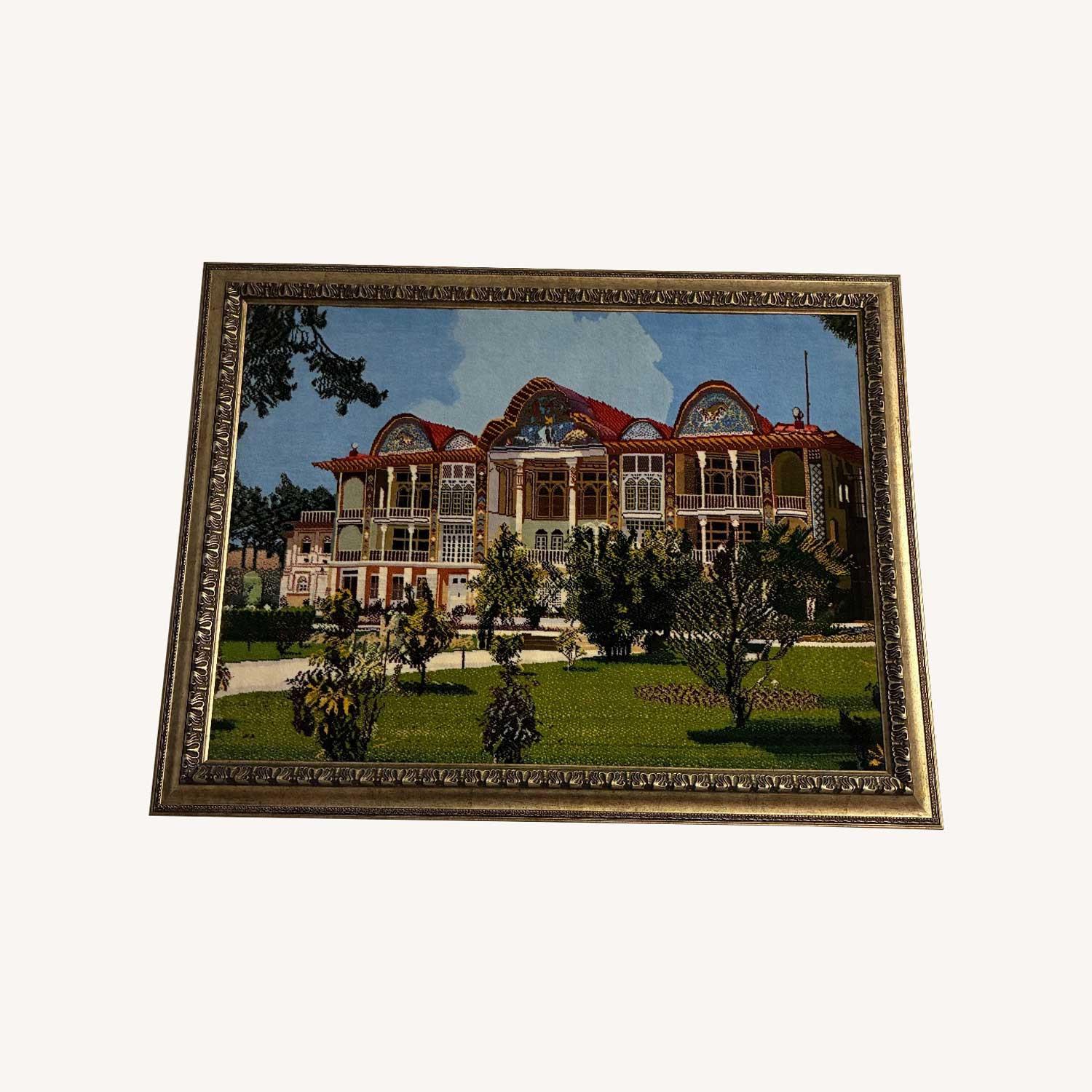 Handmade Persian Rug Wall Frame - image-0