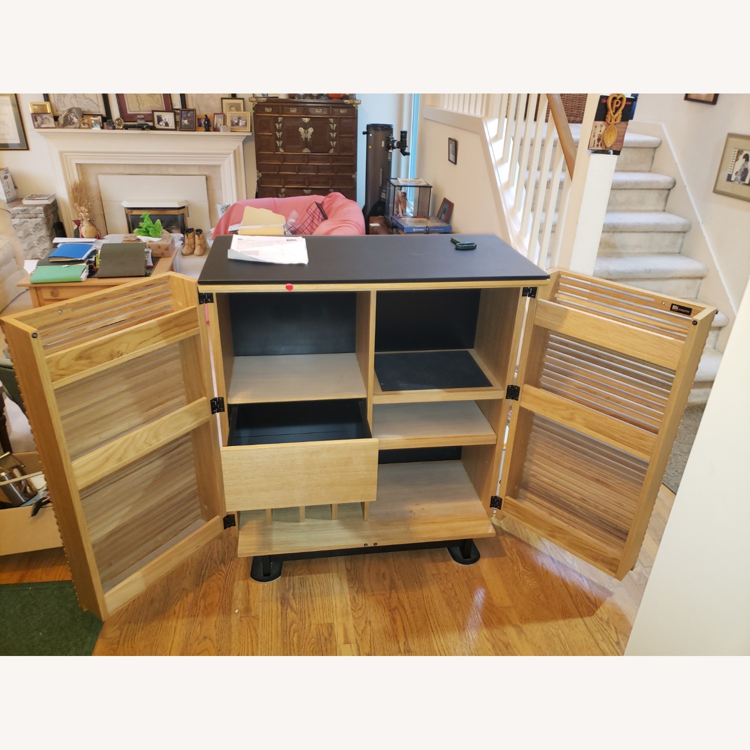 BDI Furniture Kasala Natural Wood Bar Cart - image-2