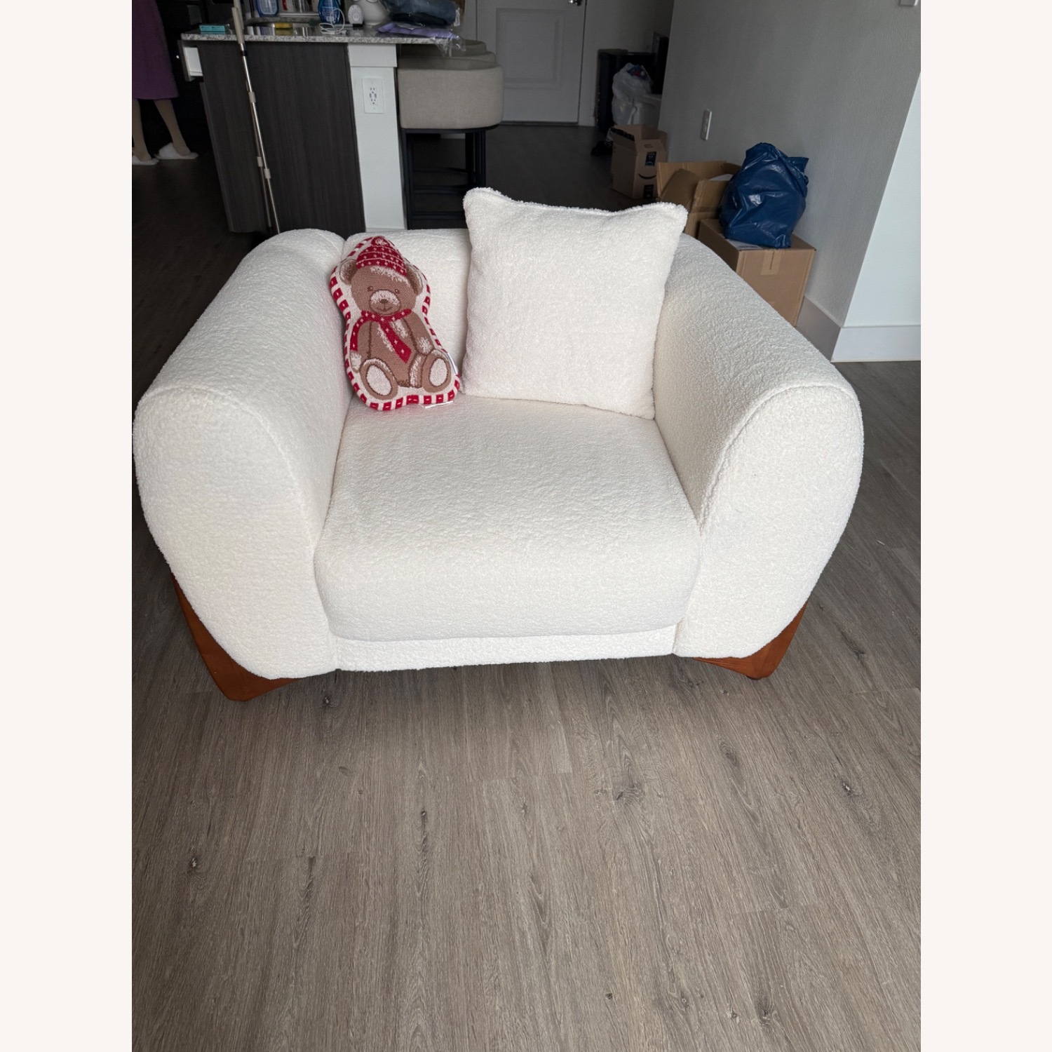 White Armchair - image-1