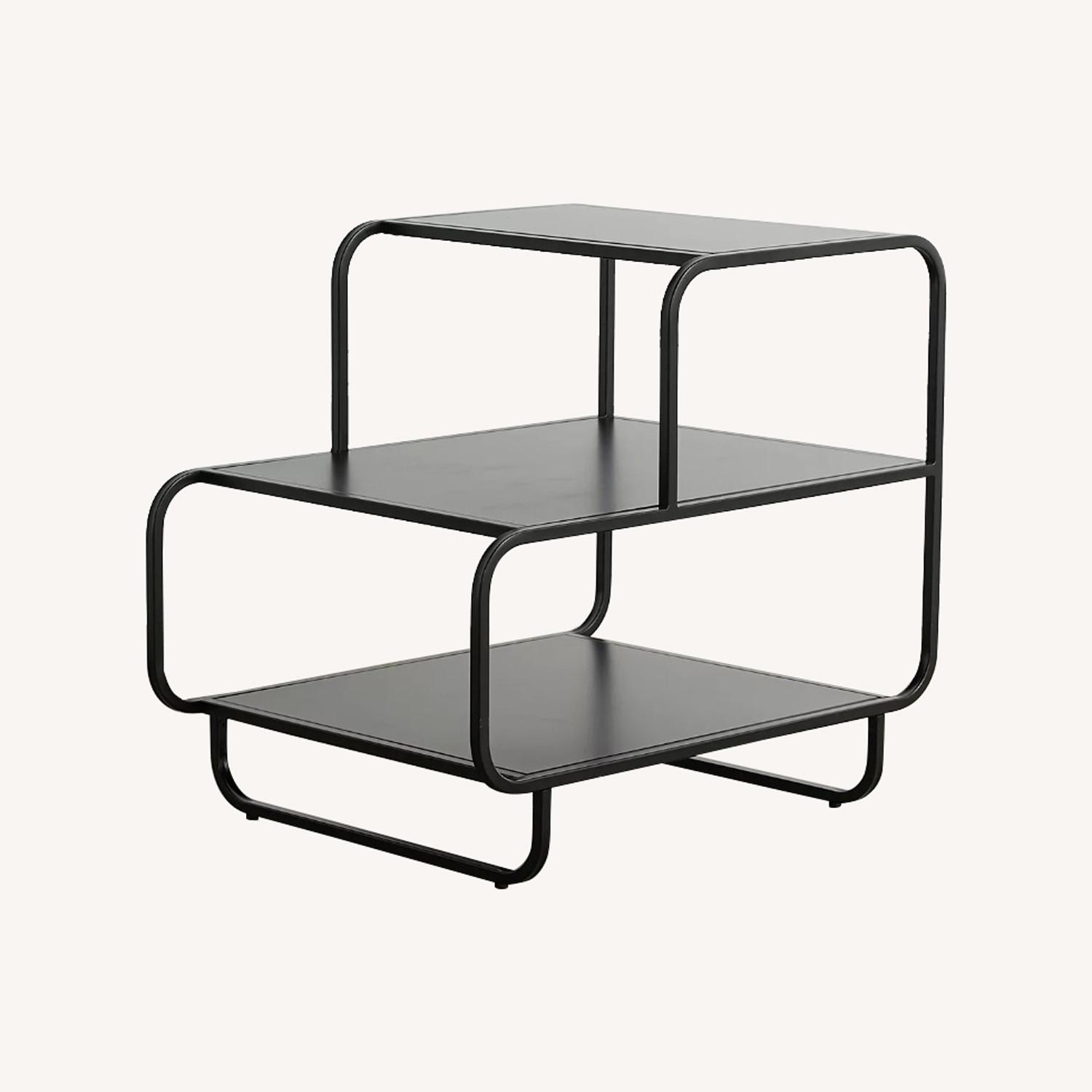 Urban Outfitters Black Metal Side Table - image-0