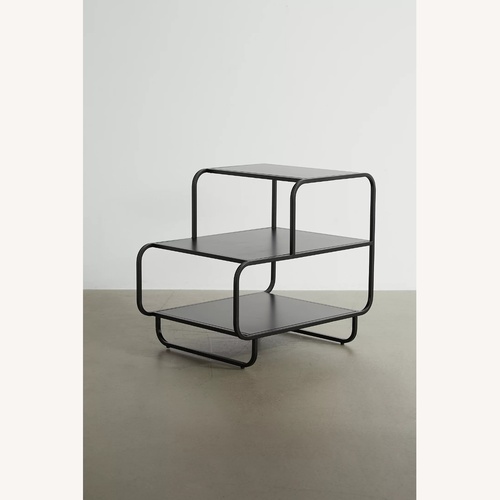 Used Urban Outfitters Black Metal Side Table for sale on AptDeco