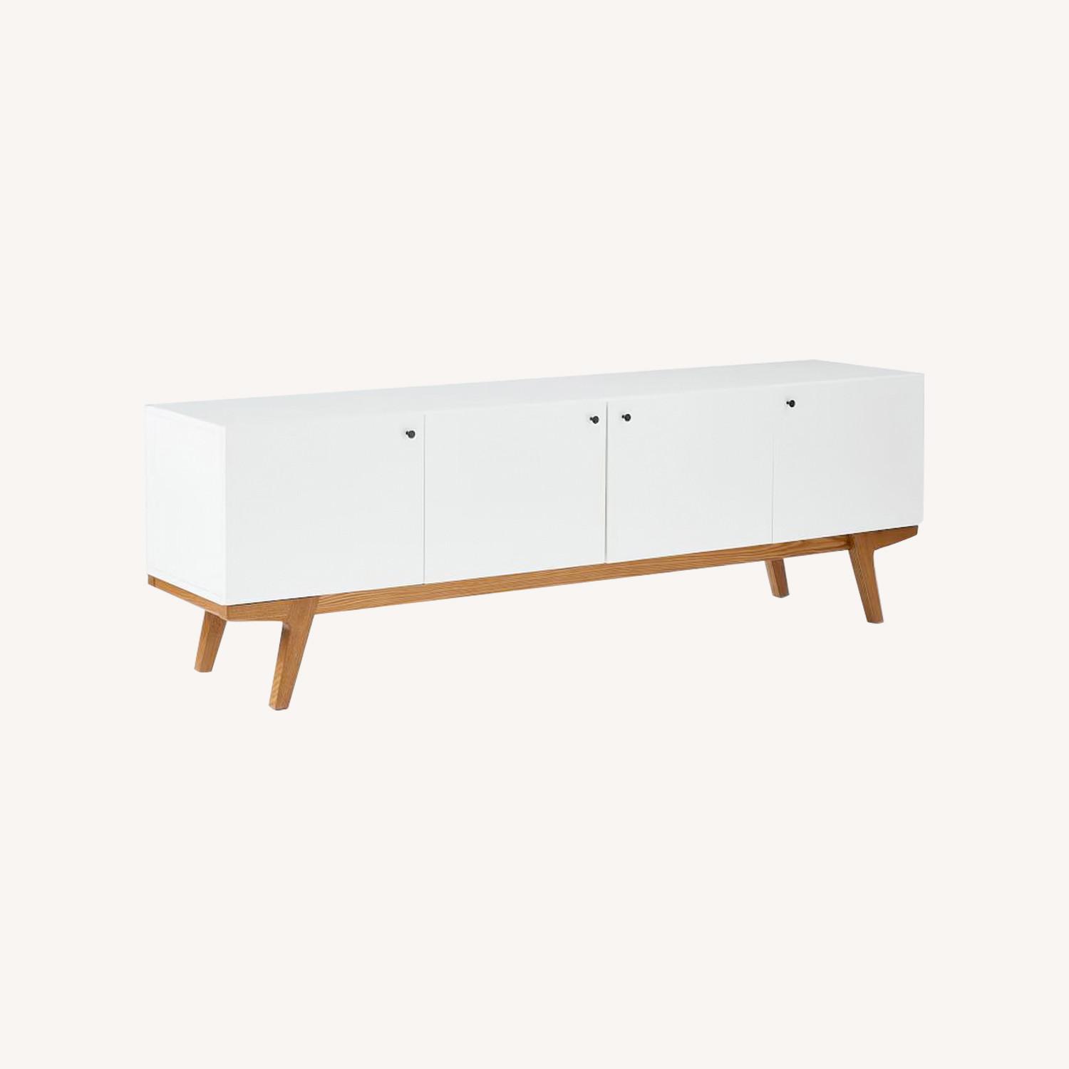 West Elm Modern Media Console - image-0