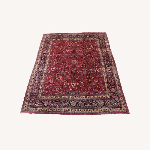 Used Handmade Oriental Wool Area Rug 11.5' x 14.5' for sale on AptDeco