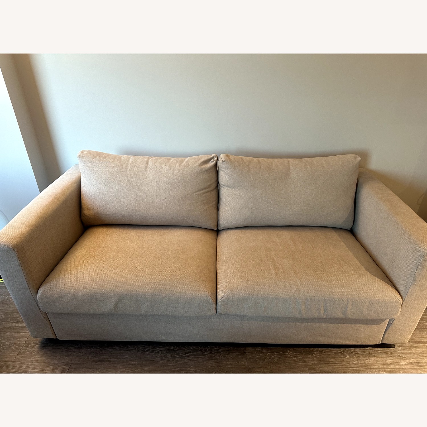 IKEA Finnala Natural Fabric Sleeper Sofa - image-1