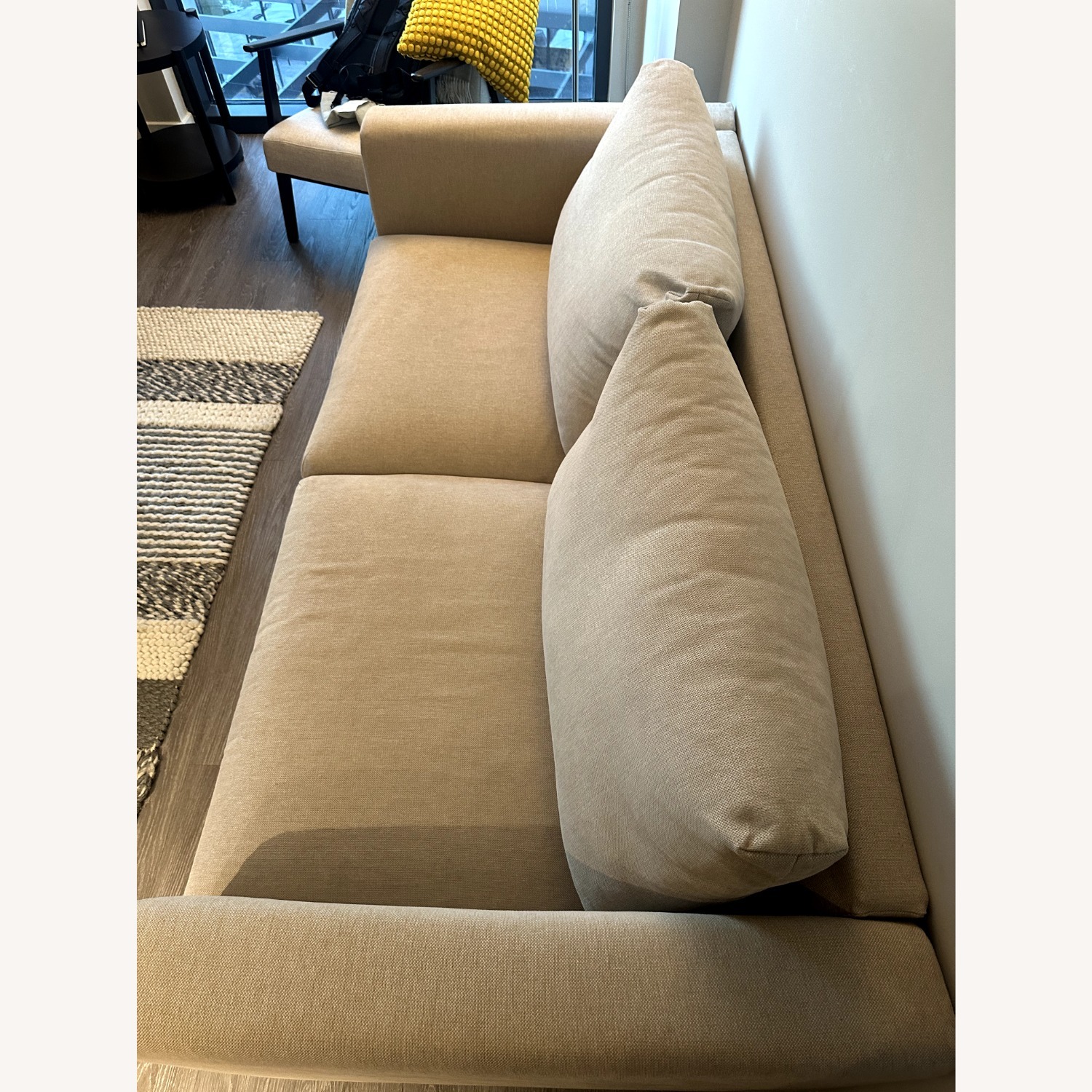 IKEA Finnala Natural Fabric Sleeper Sofa - image-3