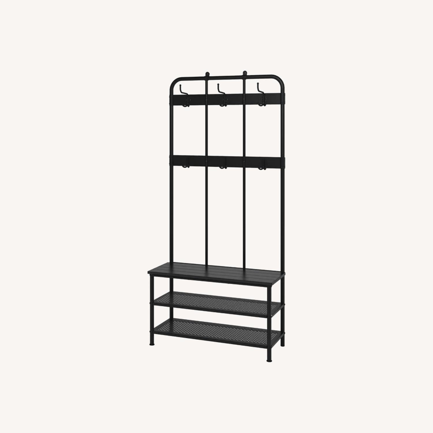 IKEA Black Wall Shelf - image-0