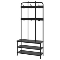IKEA Black Wall Shelf