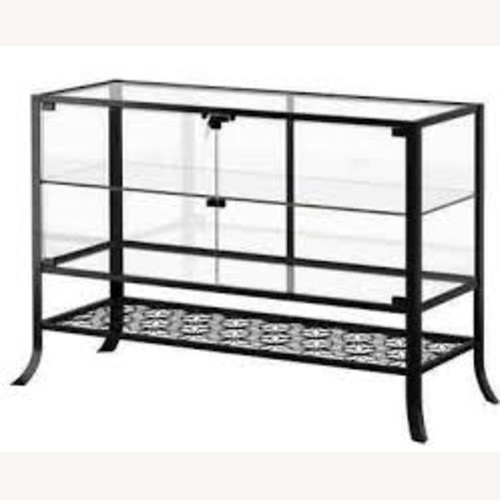 Used IKEA KLINGSBO Black Media Storage for sale on AptDeco