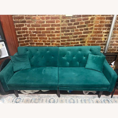 Used Green Sofas x2 for sale on AptDeco
